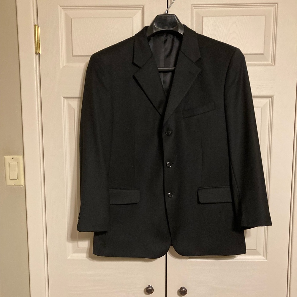 Jones New York Black suit jacket 42S - Picture 1 of 6